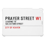 Prayer street  iPad Mini Cases