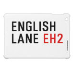 English  Lane  iPad Mini Cases