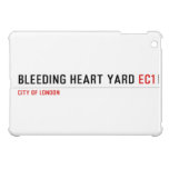 Bleeding heart yard  iPad Mini Cases