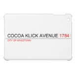 COCOA KLICK AVENUE  iPad Mini Cases