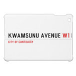 KwaMsunu Avenue  iPad Mini Cases