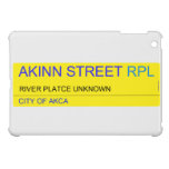 Akinn Street  iPad Mini Cases