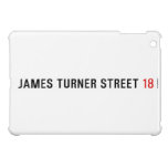 James Turner Street  iPad Mini Cases