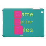 Game
 Letter
 Tiles  iPad Mini Cases