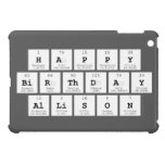 Happy
 Birthday
 Allison  iPad Mini Cases