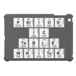 Period
 ic
 Table
 Writer  iPad Mini Cases