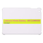 Leena's Home Bakery  iPad Mini Cases