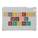 Periodic
 Table
 Writer  iPad Mini Cases