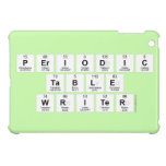 Periodic
 Table
 Writer  iPad Mini Cases