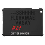 ---sshhhh! FLORAMAE    VASAY   iPad Mini Cases