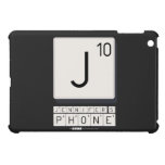 J
 JENNIFER'S
 PHONE  iPad Mini Cases
