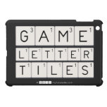 Game
 Letter
 Tiles  iPad Mini Cases