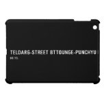  Teldarg-street  iPad Mini Cases