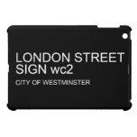 LONDON STREET SIGN  iPad Mini Cases