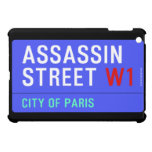 ASSASSIN Street  iPad Mini Cases