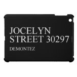 Jocelyn  Street  iPad Mini Cases