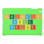 Periodic
 Table
 Writer  iPad Mini Cases