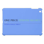 one piece  iPad Mini Cases