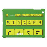 EmmanuEL KAVOURAS
 
 STOCKER
 
 CASE  iPad Mini Cases