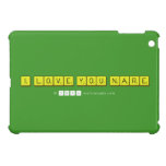 I LOVE YOU NARE  iPad Mini Cases