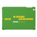 I LOVE YOU           NJABULO  iPad Mini Cases