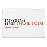Cathy's Cake Street  iPad Mini Cases