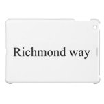 Richmond way  iPad Mini Cases