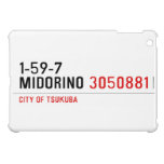 1-59-7  MIDORINO  iPad Mini Cases