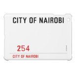 city of nairobi       iPad Mini Cases