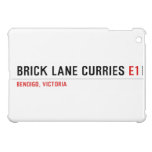 brick lane curries  iPad Mini Cases