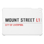 Mount Street  iPad Mini Cases