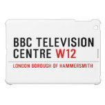 BBC TELEVISION CENTRE  iPad Mini Cases