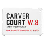 CARVER COURT  iPad Mini Cases