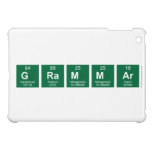 Grammar  iPad Mini Cases