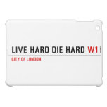 live hard die hard  iPad Mini Cases