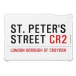 St. peter's Street  iPad Mini Cases