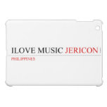 ilove music  iPad Mini Cases
