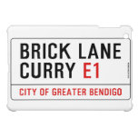 Brick Lane Curry  iPad Mini Cases