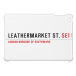 leathermarket St.  iPad Mini Cases