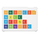 Periodic
 Table
 Writer
 srpolicia  iPad Mini Cases