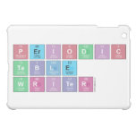 Periodic
 Table
 Writer  iPad Mini Cases