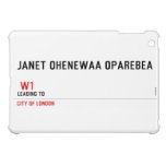 JANET OHENEWAA OPAREBEA     iPad Mini Cases