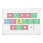 Happy 
 Birthday
 Sanj  iPad Mini Cases