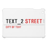 TEXT_2  iPad Mini Cases
