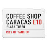 Coffee shop Caracas  iPad Mini Cases
