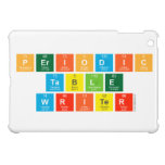 Periodic Table Writer  iPad Mini Cases