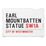 earl mountbatten statue  iPad Mini Cases