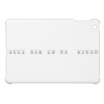 Keep Calm And Do  Science  iPad Mini Cases