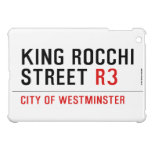 king Rocchi Street  iPad Mini Cases