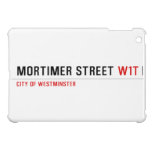Mortimer Street  iPad Mini Cases